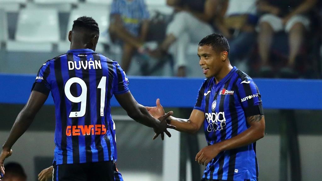 Дуван Сапата и Луис Муриэль, фото ФК Аталанта