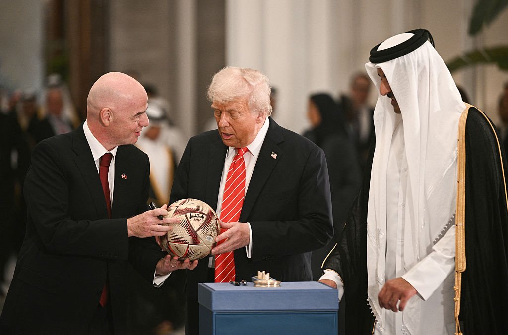 Інфантіно, Трамп та Емір Катара, getty images