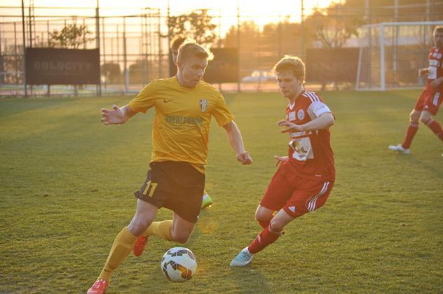 Самое неприятное поражение лидерам украинской первой лиги нанесли польские поляки из города Сувалки, фото wigrysuwalki.eu