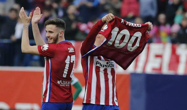 Празднует вместе с Саулем, La Liga
