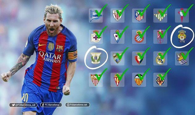 Леганесу Месси еще на забивал