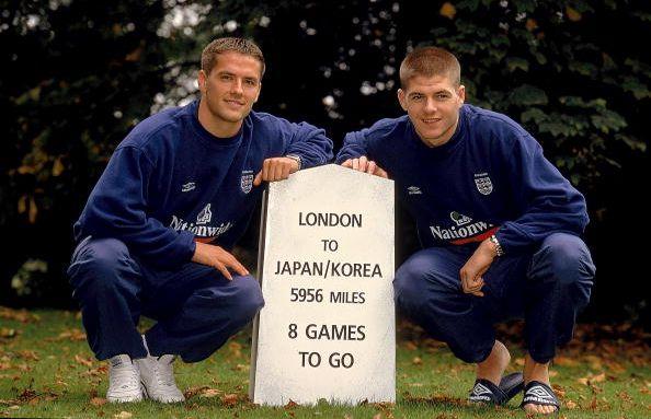 С Майклом Оуэном, Getty Images