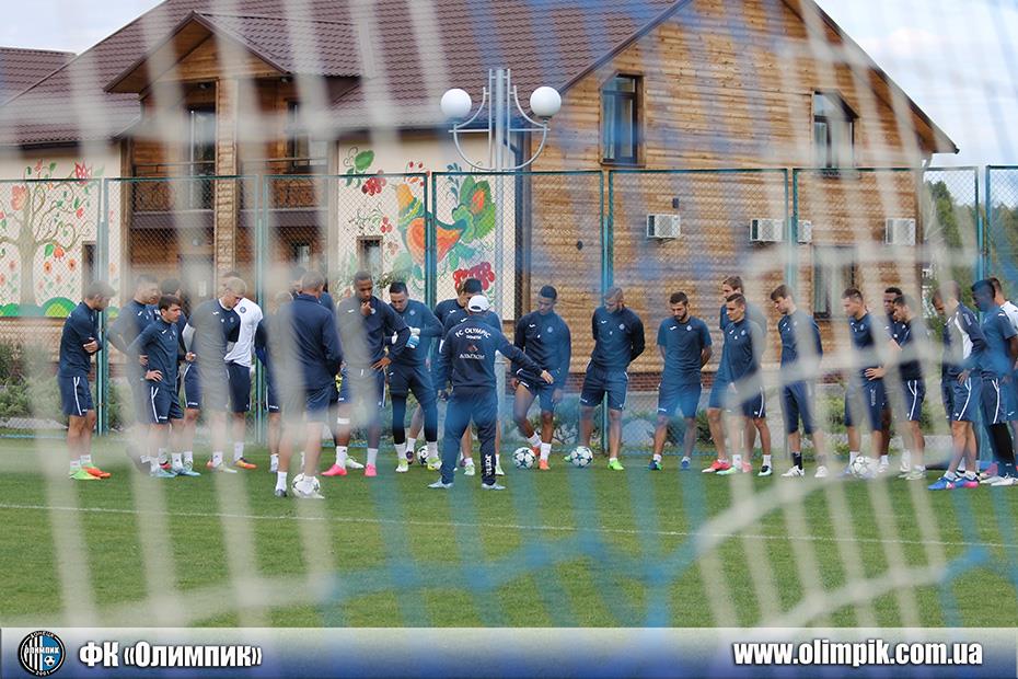 Тренировка дончан, фото ФК Олимпик