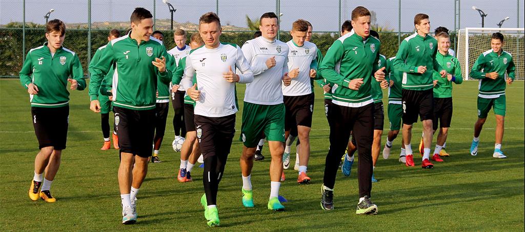 Олег Голодюк тренируется в общей группе, фото: ФК Карпаты