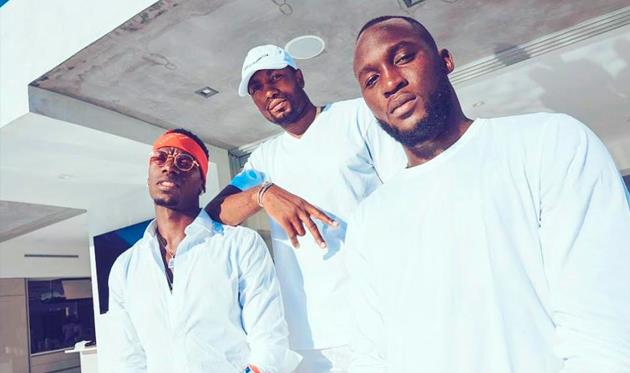 Поль Погба, баскетболист Серж Ибака и Ромелу Лукаку