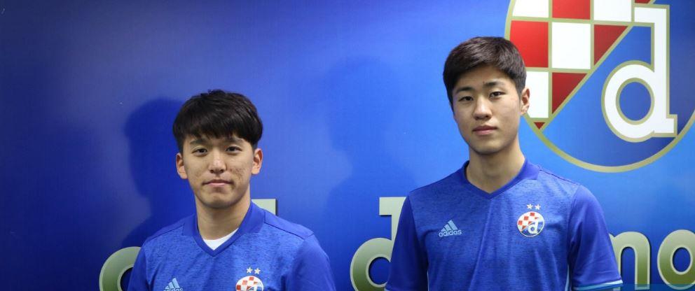 Ким Хен Ун (справа), gnkdinamo.hr