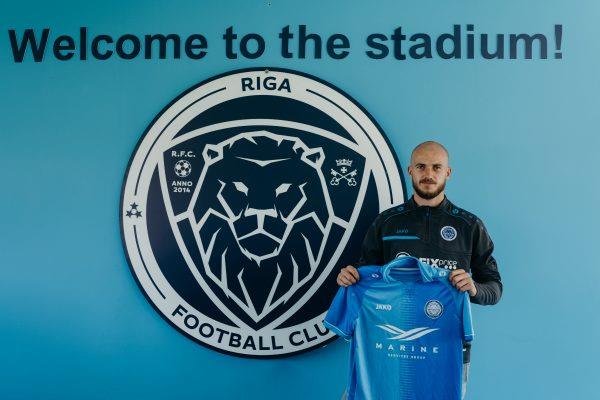 Роман Дебелко, фото ФК Рига