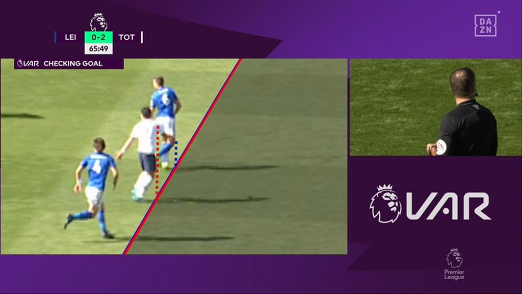 Screenshot from DAZN