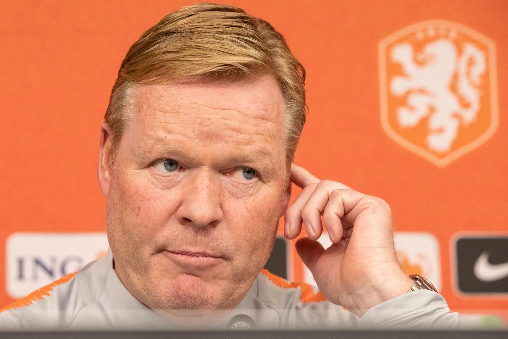 Рональд Куман на сегодняшний день — главный тренер сборной Нидерландов, Getty Images