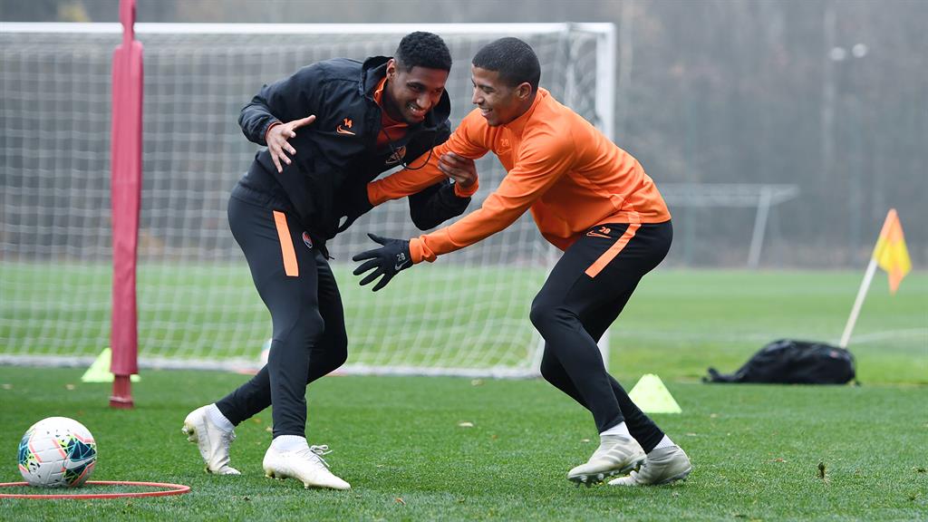 Тете и Маркиньос Сиприано, фото ФК Шахтер