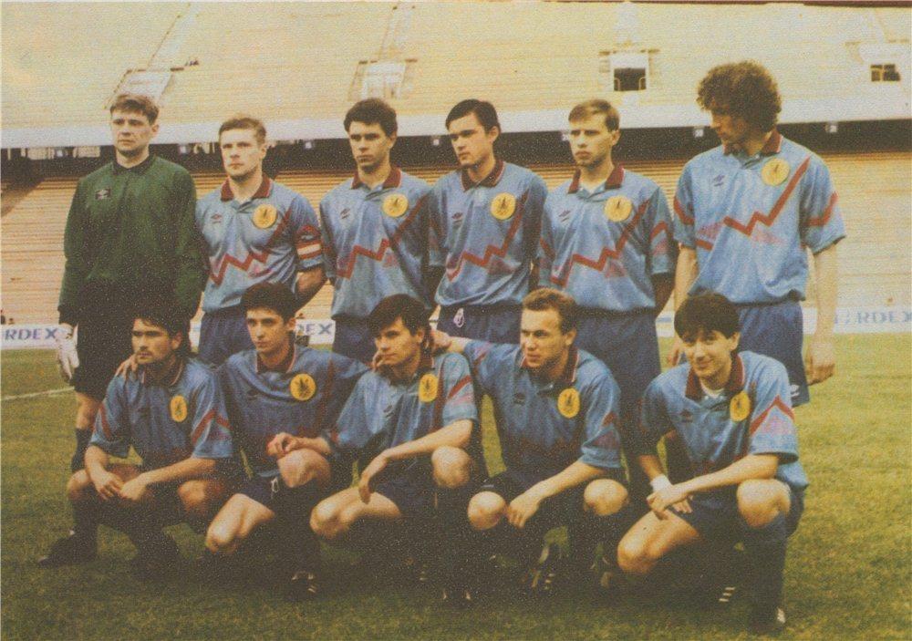 Сборная Украины 1994-95 годов, фото из открытых источников