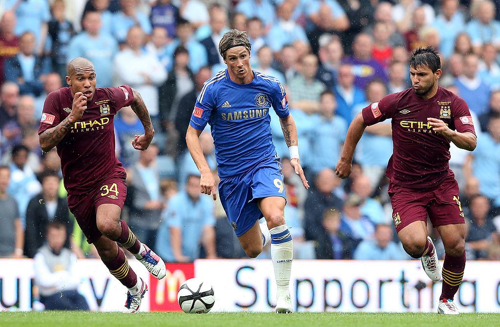 Торрес в матче с Ман Сити, Getty Images