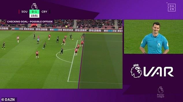 САУТГЕМПТОН — КРИСТАЛ ПЭЛАС, ФОТО DAZN