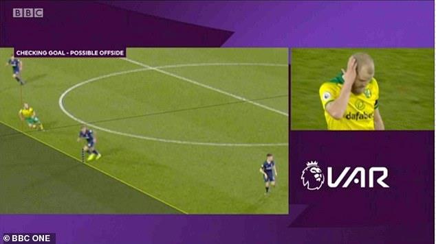 НЕ ЗАСЧИТАННЫЙ ГОЛ ПУККИ В ВОРОТА ТОТТЕНХЭМА, ФОТО BBC