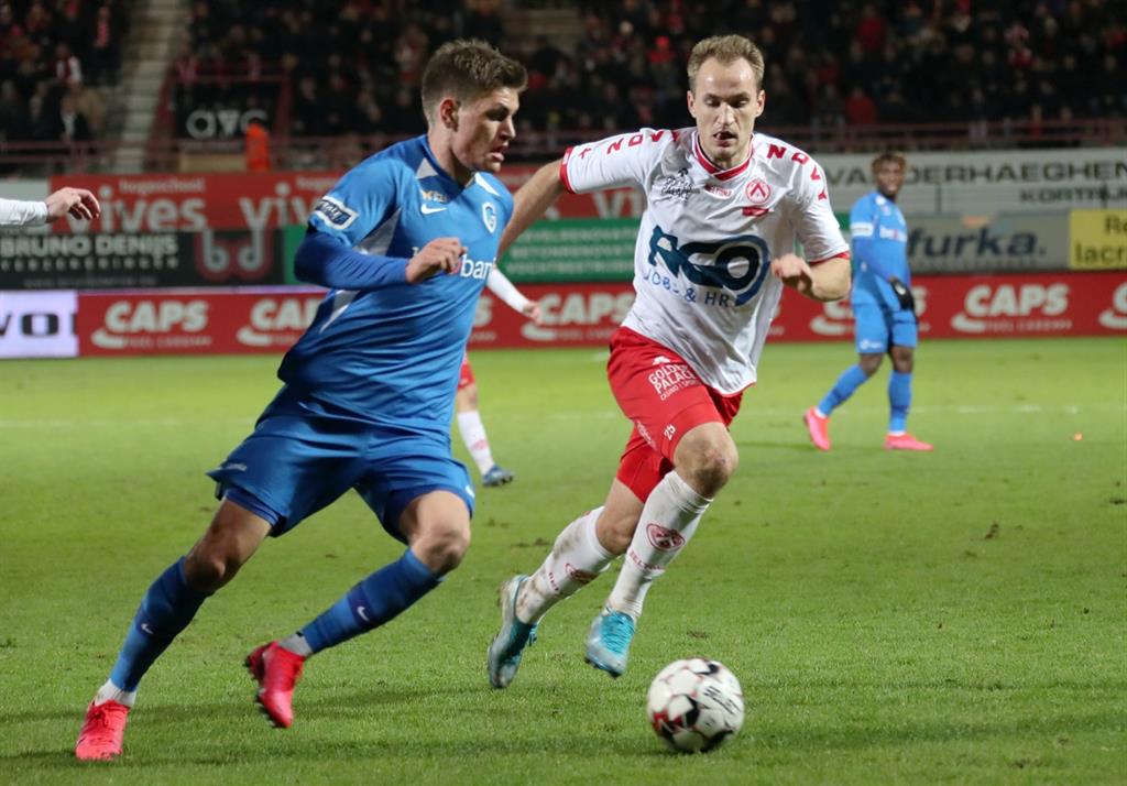 Евгений Макаренко (справа), photo: KV Kortrijk