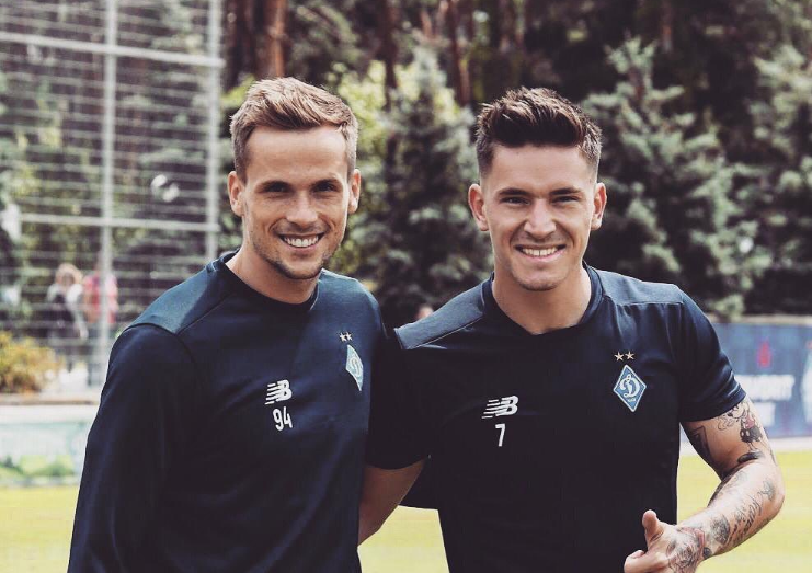 Томаш Кендзера с Беньямином Вербичем, instagram.com/tkedziora94