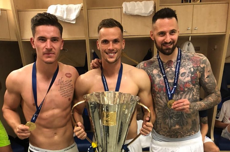 Кендзера с Вербичем и Кадаром, instagram.com/tkedziora94