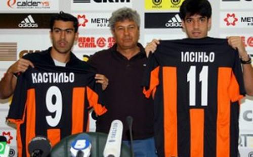 Нери Кастильо (слева), ФК Шахтер