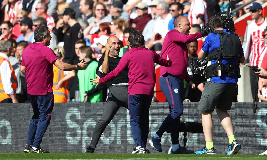Хосеп Гвардиола после матча с Саутгемптоном, Getty Images