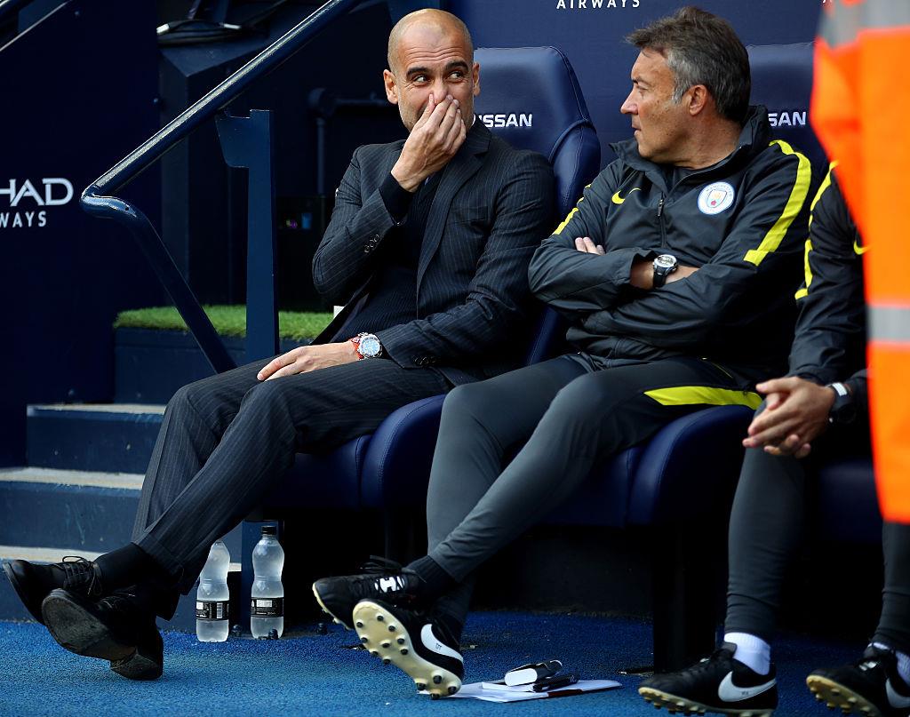 Гвардиола и Торрент, Getty Images Гвардиола и Торрент, Getty Images