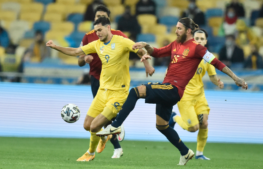 Украина — Испания, УАФ