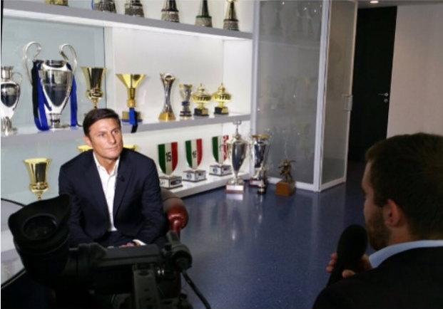 Фабрицио Романо и Хавьер Дзанетти, instagram.com/fabriziorom