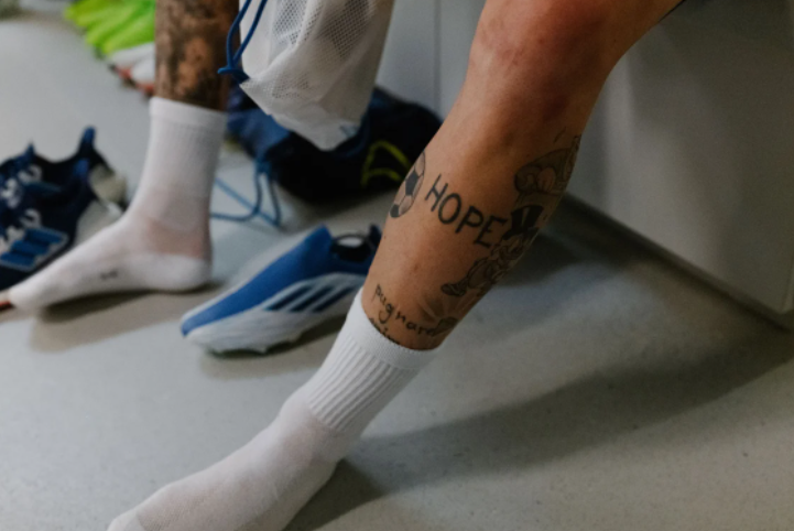 Татуювання Шапаренка, фото Сирил Язбек