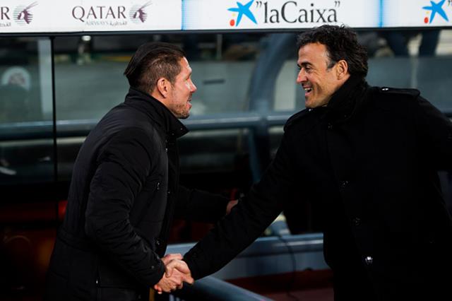 Дієго Сімеоне та Луїс Енріке, Getty Images