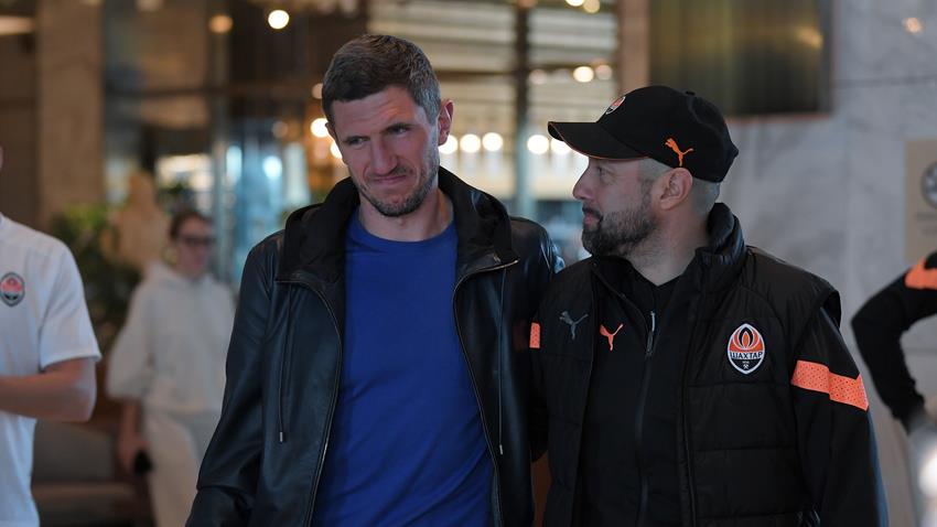 Прощання Кривцова, фото Шахтар