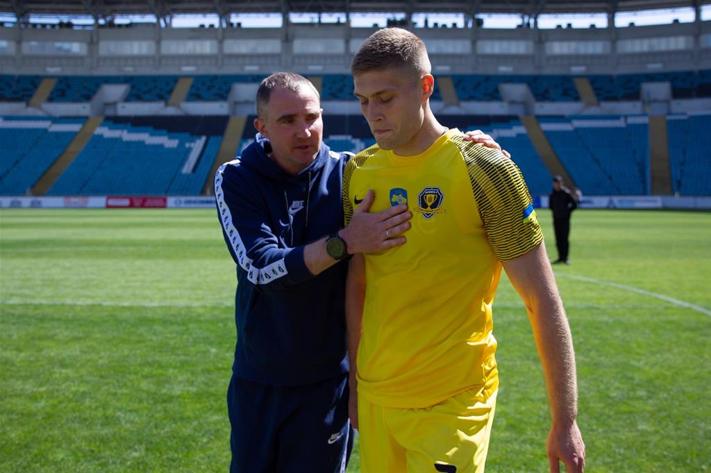 Кучер явно вдячний своєму бомбардиру / Дніпро-1