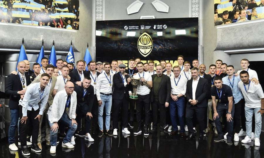 Гравці Шахтаря, фото УПЛ