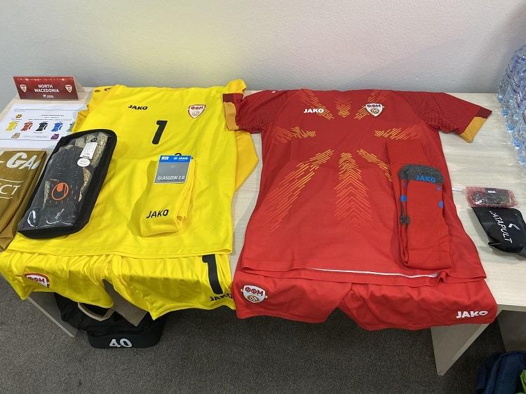 Форма збірної Північної Македонії, УАФ