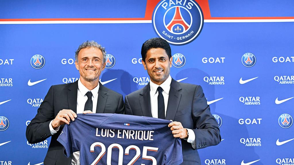 Луїс Енріке та Нассер Аль-Хелаїфі, ФК ПСЖ
