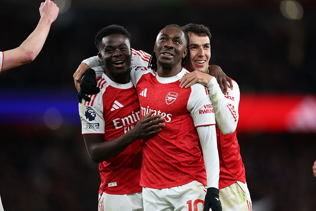 Лідери Арсеналу Артети, Getty Images
