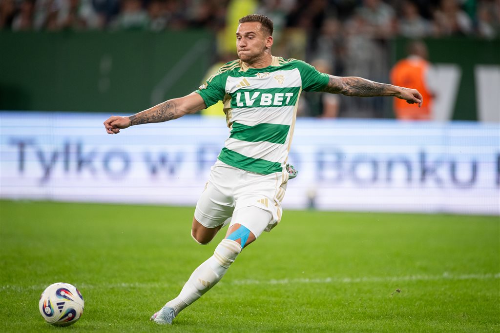 Богдан В'юнник у складі Лехії. Фото: Getty Images