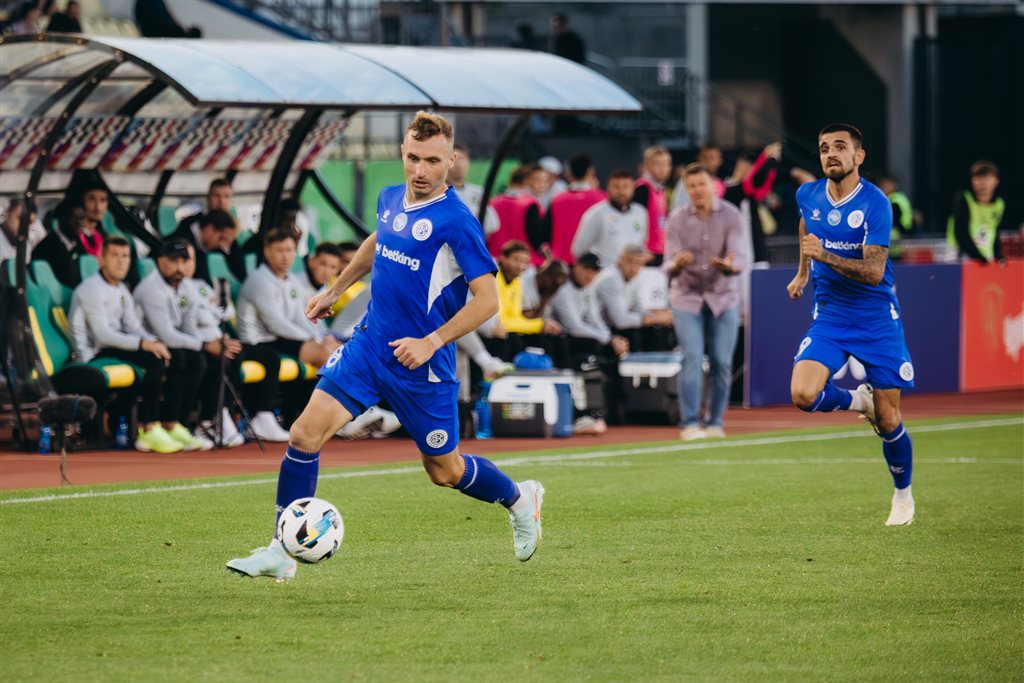 Андрій Сторчоус — серед лідерів бомбардирських перегонів УПЛ. Фото: ФК Кудрівка