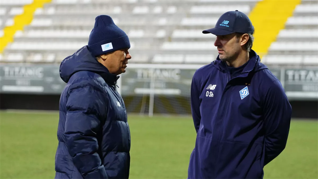 Олександр Шовковський та Мірча Луческу, ФК Динамо Київ