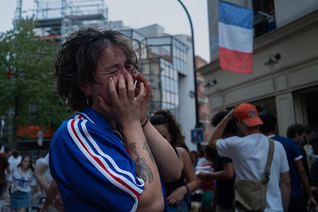 Вболівальниця збірної Франції, getty images