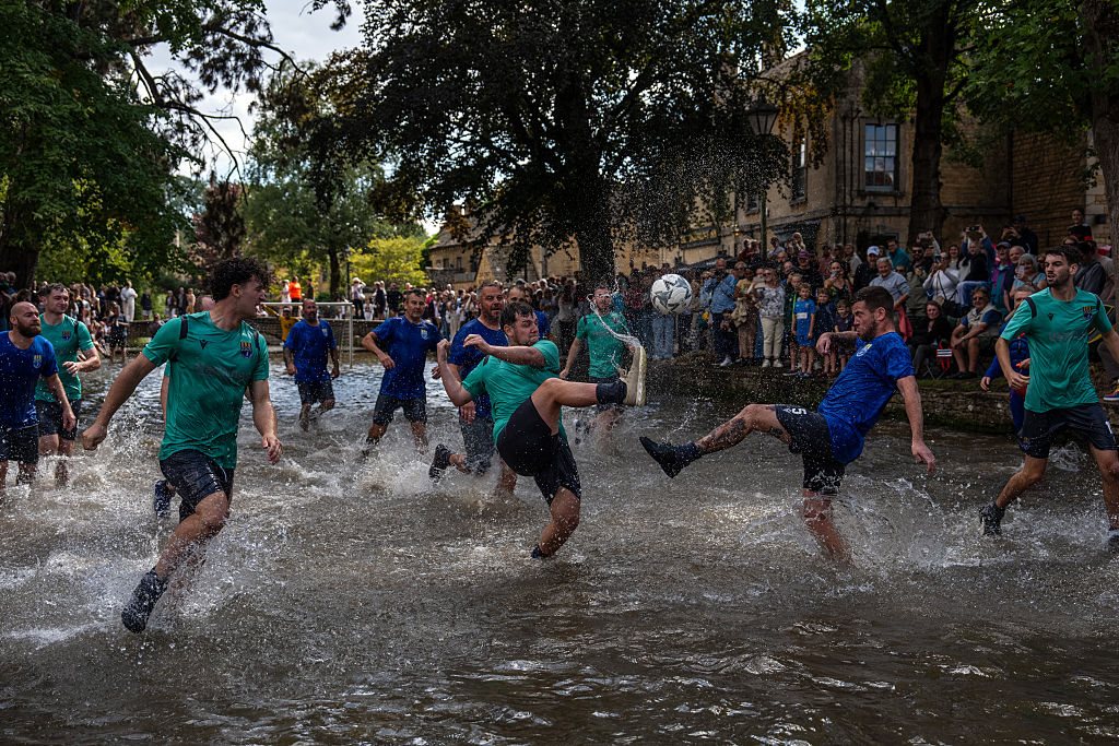 Річковий футбол, getty images