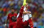 Германия	 2:2 Гана