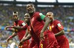 Германия	 2:2 Гана