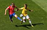 Бразилия 1:1 (3:2 пен.) Чили