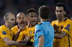 Атлетико	2:0 Барселона