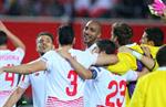 Севилья 3:1 Шахтер