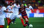Барселона 2:0	Севилья