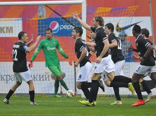 Шахтер 0:1 Заря