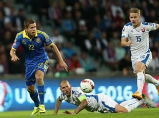 Словакия 0:0 Украина