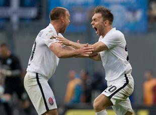 Заря	2:0 Днепр