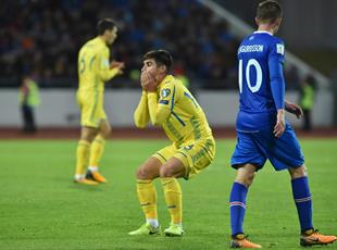 Осечка сборной Украины в Исландии