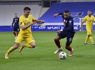 Франция - Украина 1:1. Отбор на ЧМ-2022